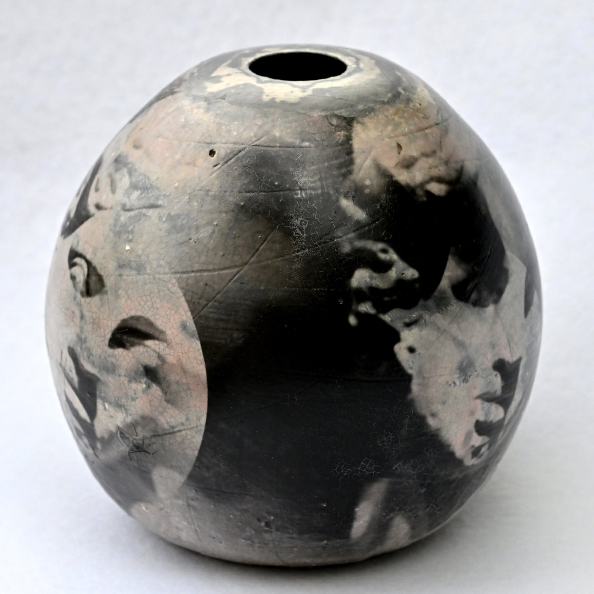 Drawing with smoke, light, and fire series #14