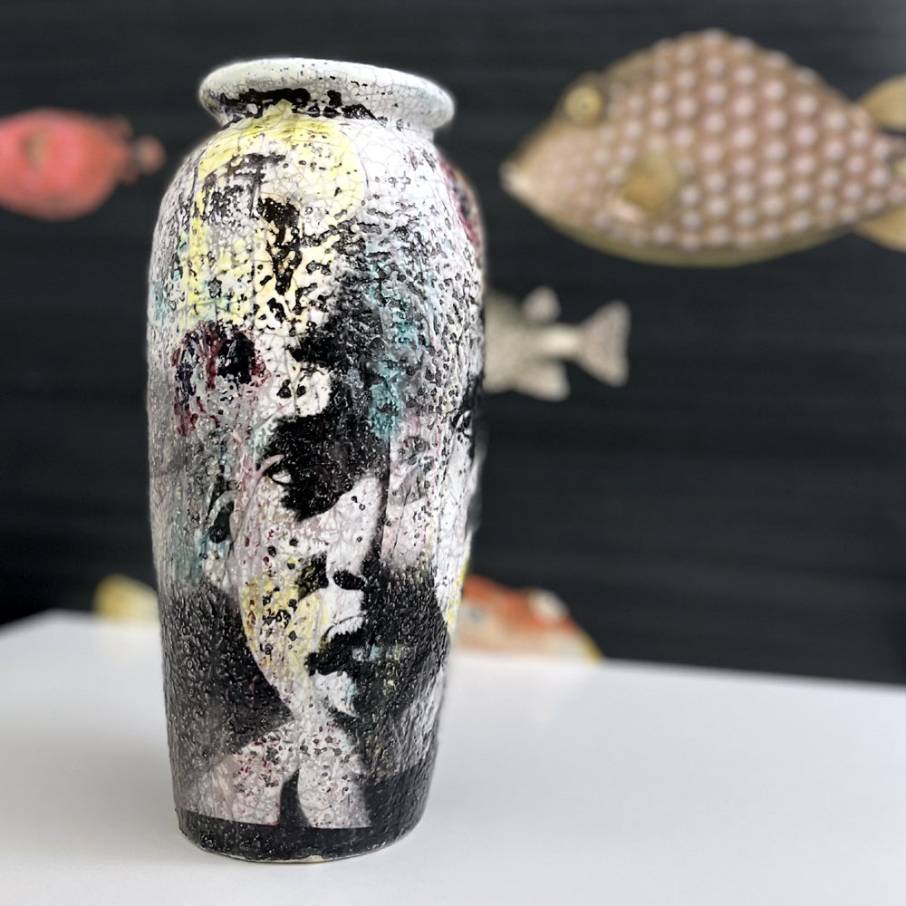 Drawing with smoke, light, and fire series #7