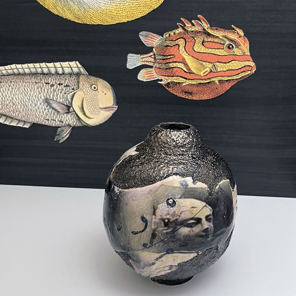 Drawing with smoke, light, and fire series #10