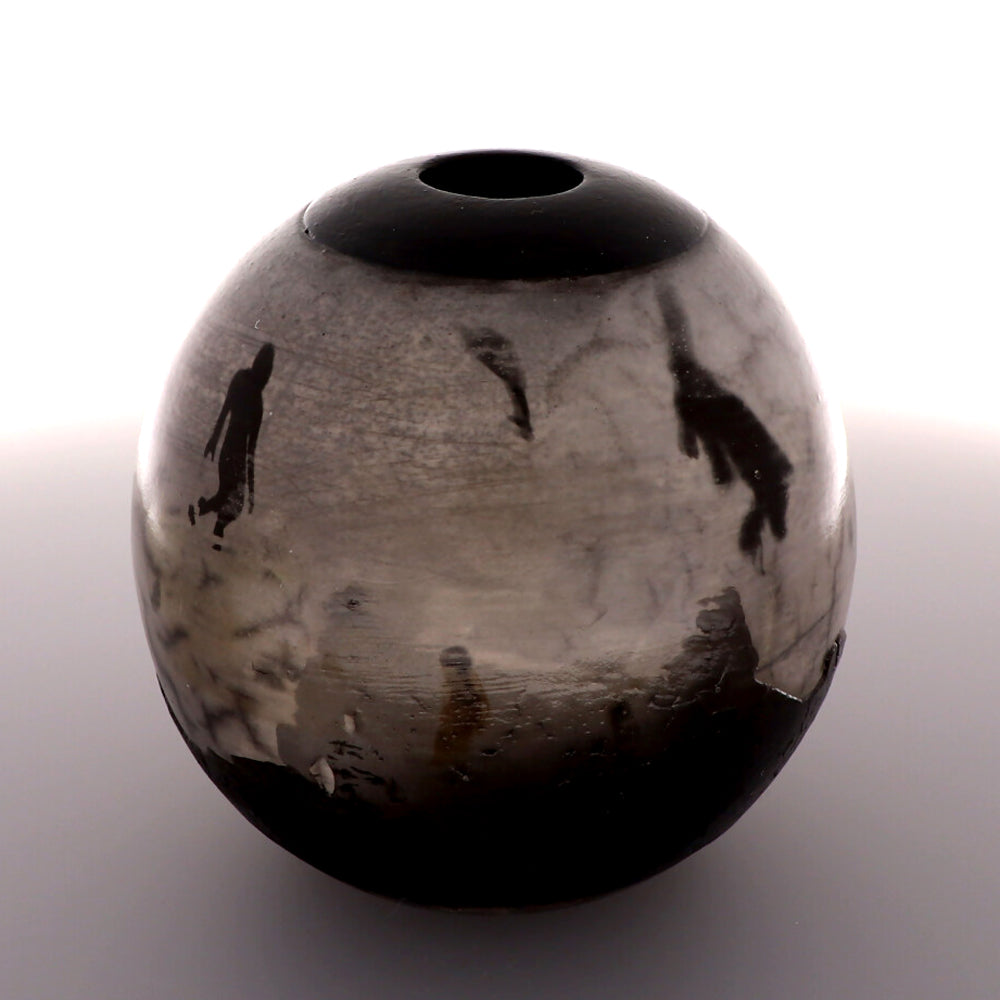 Drawing with smoke, light, and fire series #12