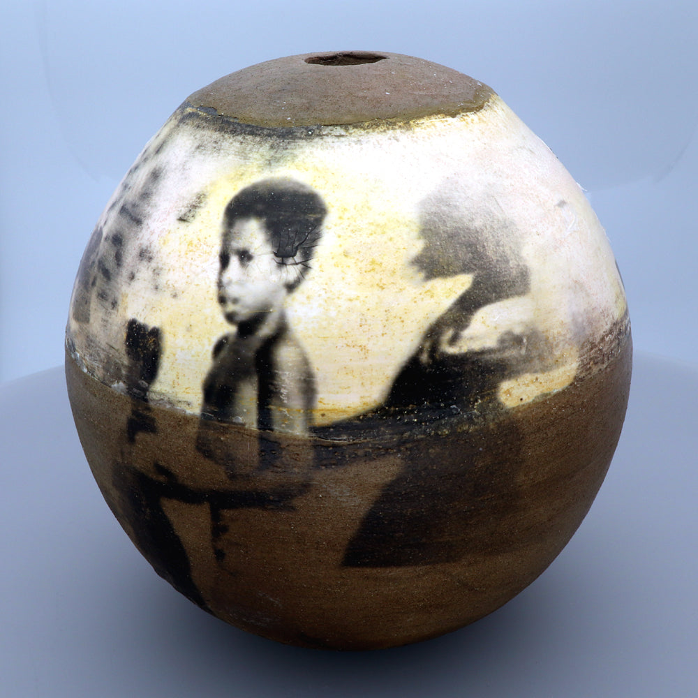 Drawing with smoke, light, and fire series #17