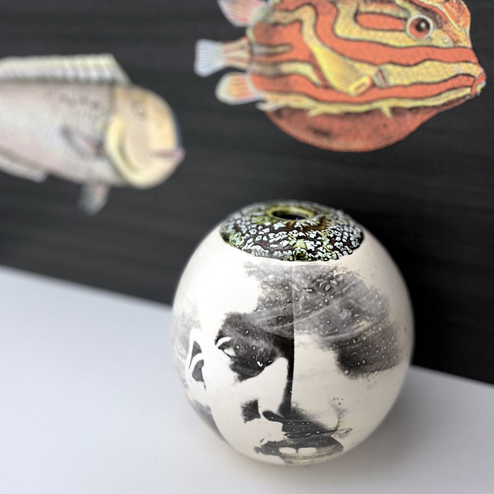 Drawing with smoke, light, and fire series #18