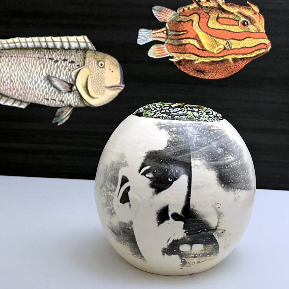 Drawing with smoke, light, and fire series #18