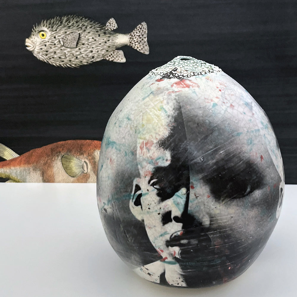 Drawing with smoke, light, and fire series #2