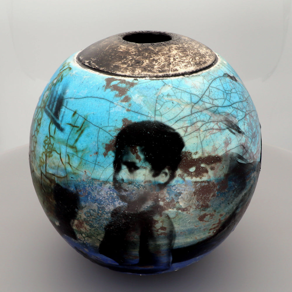 Drawing with smoke, light, and fire series #20