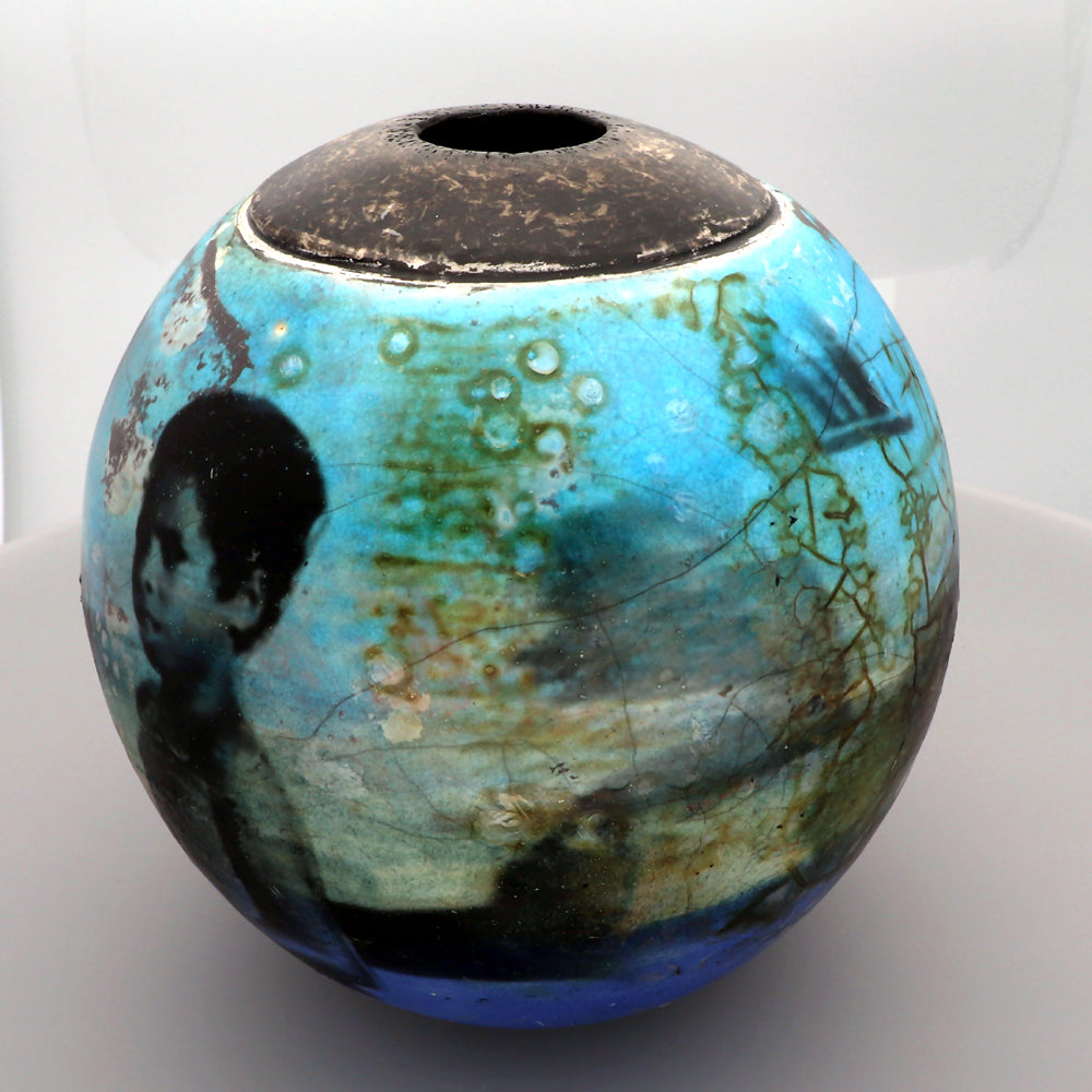 Drawing with smoke, light, and fire series #20