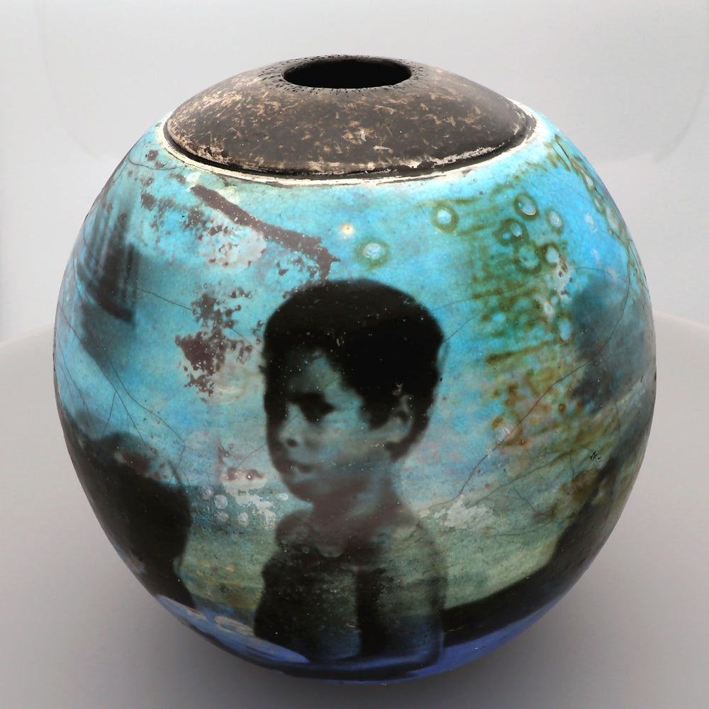 Drawing with smoke, light, and fire series #20