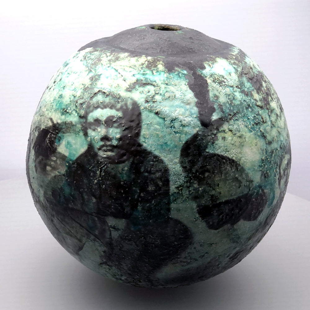 Drawing with smoke, light, and fire series #23