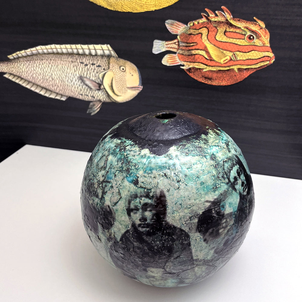 Drawing with smoke, light, and fire series #23